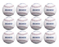 Leather Baseballs for Pitching Machines - 12 Pack Durable Game Balls