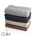 4 Pack Cotton Waffle Pattern Gym Towels - Multi-Color Sports & Fitness Towels