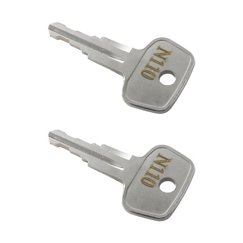 Hugexpen N110 Key Replacement for Thule Rack Core, Key Cylinder for Bike Rack Lock, Roof Cargo Lock, Roof Rack Locks, Cross Bars, Towers, Ski Rack Etc