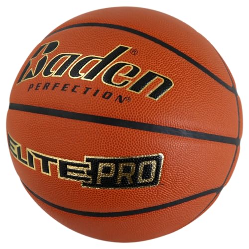 Indoor Basketball - Size 7 (29.5 Inch) Elite Pro Composite Leather Ball