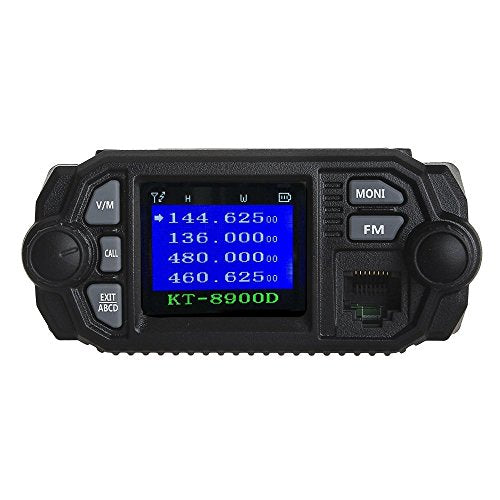Dual Band 25W VHF/UHF Mobile Ham Radio Transceiver with LCD Display