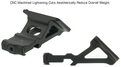 UTG Super Slim RMR Mount, 45 Degree Angle, Picatinny