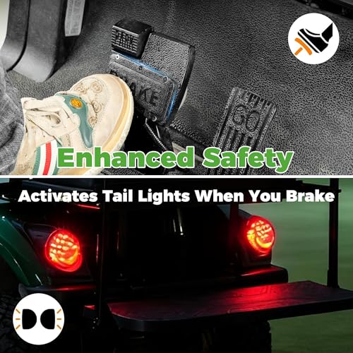 Golf Cart Brake Light Switch Pad for Yamaha, EZGO, Club Car - 10L0L