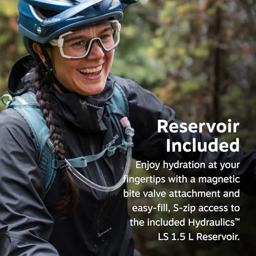 Osprey Berm Cycling Backpack with Hydraulics Reservoir - Cascade Blue / 2L