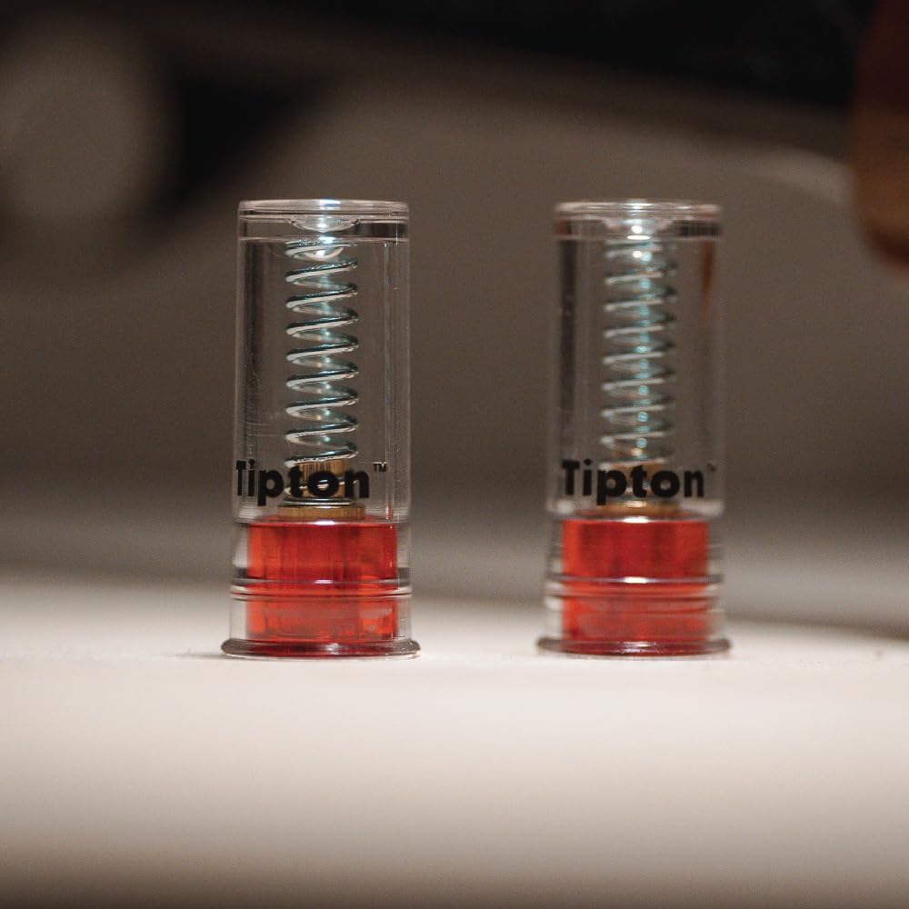 Tipton Shotgun Snap Caps - Reusable Dry-Firing Practice Caps in Various Calibers for Safe Storage