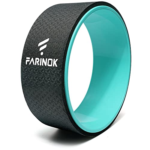 13-Inch Yoga Wheel for Back Pain Relief - Extra Cushion, Deep Stretch Support