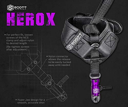Scott Archery Hero X Purple Release for Youth Archers