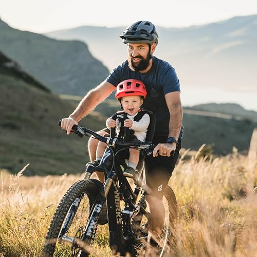 SHOTGUN Pro EVO Kids Bike Seat & Handlebar Combo for Mountain Bikes - Front Mounted, Adjustable, for Ages 2-5