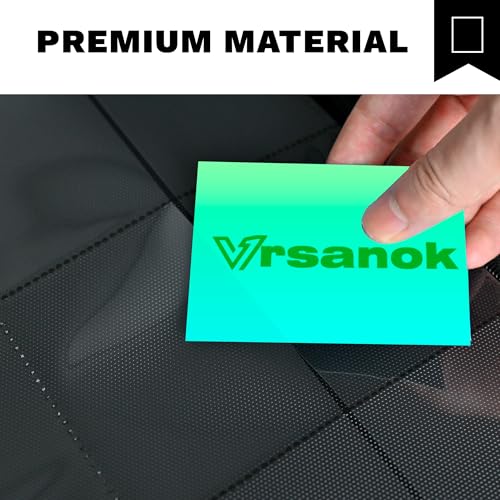 Vrsanok 20 Pocket Trading Card Binder Black - Holds 2000 Cards