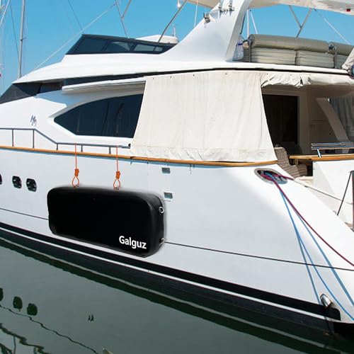 Galguz Heavy-Duty Inflatable Square Boat Fenders W23*L60 IN Dock Bumpers
