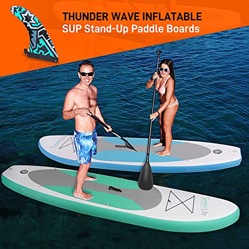 SereneLife Inflatable SUP Water Fin Replacement for Thunder Wave Boards