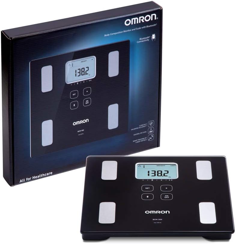 OMRON Body Composition Monitor & Scale - Track Muscle Mass, Weight, BMI & More | Connects with OMRON App