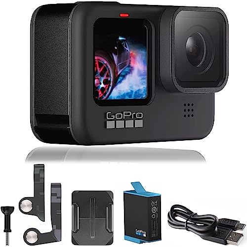 GoPro HERO9 Black Waterproof Action Camera with Front LCD & 5K Video - H9 Black