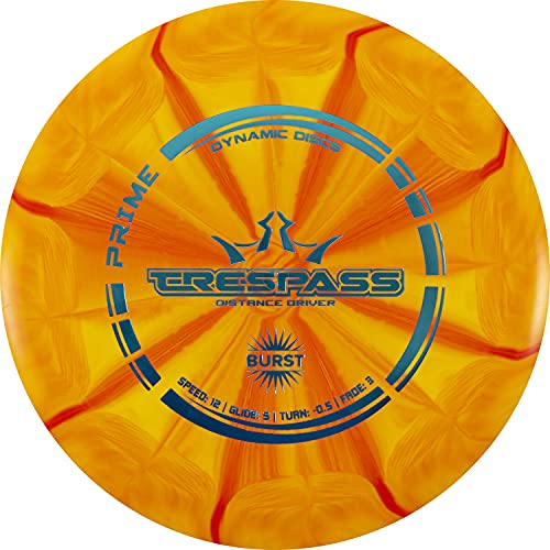 Overstable Distance Driver - Prime Burst Trespass 175g - Orange