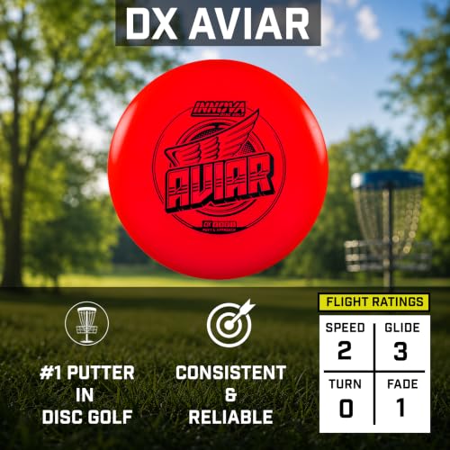 Innova Disc Golf Starter Set Aviar Roc3 Leopard Teebird Destroyer with Mini Disc - Colors Vary