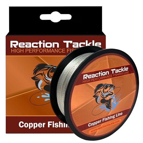 45LB Copper Fishing Line Trolling Wire - 600ft Corrosion-Resistant, Thin & Smooth