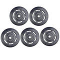 Abaodam Universal Bearing Pulley Wheel 3.54 Inch Wearproof Replacement Part for Gym Fitness Equipment Lightweight Pulley Accessory for Strength Training Cable Systems 5-Pack