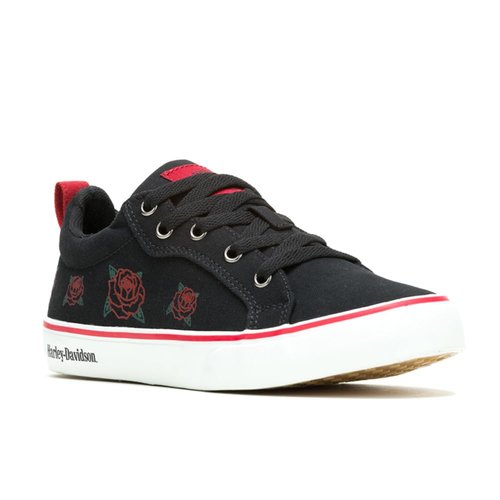 Harley-Davidson Women's Torland Sneaker, Black, 9