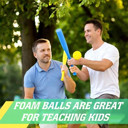 Deekin 24 Softballs for Pitching Machines, 12 Inch Yellow Dimpled Practice Balls