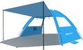 Gorich Beach Tent - Portable Sun Shelter with UPF 50+ UV Protection | Easy Setup for 3-8 Persons