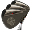 Yamato 52/56/60 Degree Golf Wedge Set - Tarnish Finish, 3-Piece Forged High Spin Wedges
