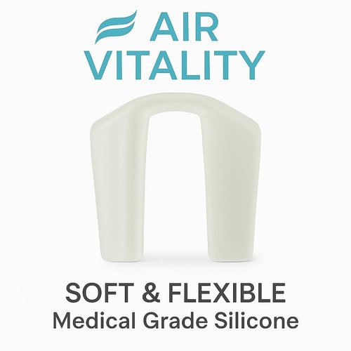 AIR VITALITY Nostril Retainer — Small Size 7 — Soft Hypoallergenic Silicone — Light Nose Splint-Like Support for Post-Rhinoplasty Comfort — Made in Türkiye