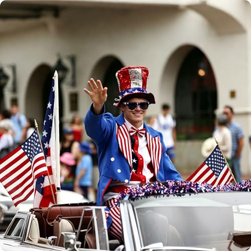 American Flag Sunglasses Sun Shades for Outdoor Party & Daily Wear - Variation: American Flag CB