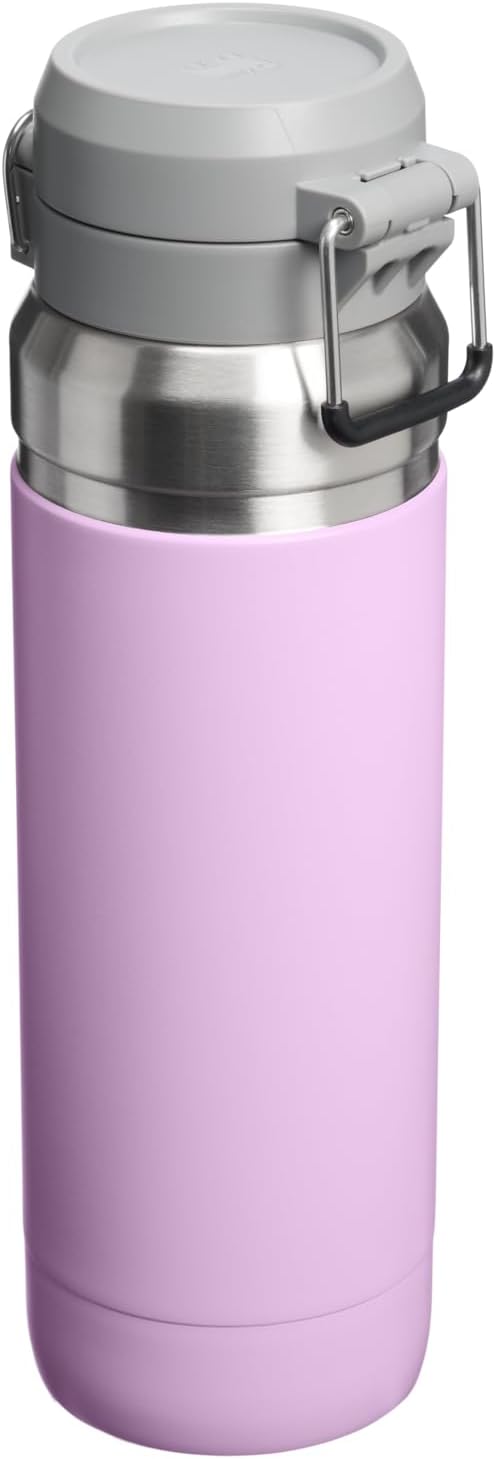 STANLEY Quick Flip GO Water Bottle 36 oz - Insulated, Leakproof & Packable | BPA-Free | Soft Orchid