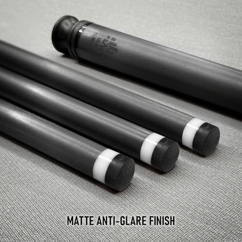 5/16-18 Carbon Fiber Billiard Cue Shaft for Beginners - Low Deflection