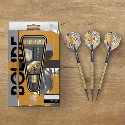 Target Darts Bolide Envy 21G Tungsten Soft Tip Dart Set with Pixel Tips & EVO Shafts