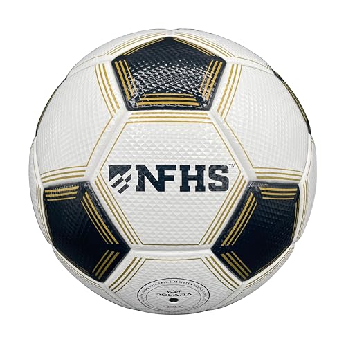 ROLARA Size 5 NFHS Approved Soccer Ball - Professional Korean PU Leather Match Ball