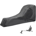 Andacar Rowing Machine Cover for Concept 2 Rowing Machine Waterproof Rower Cover Dustproof Fitness Equipment Protective Cover - 95" L×24" W×40" H, Black