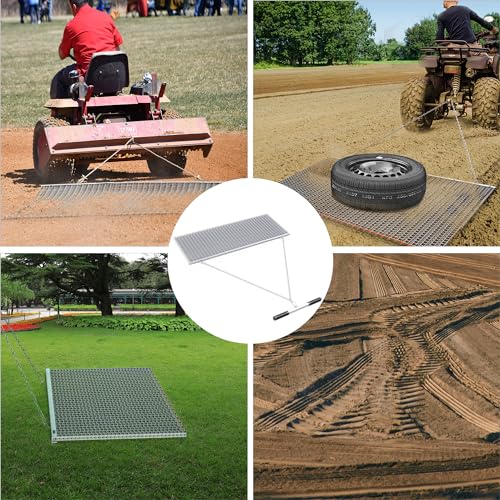 YITAMOTOR 6x3 Ft ATV UTV Drag Mat for Off-Road & Landscaping