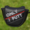 Big Teeth Golf Mallet Putter Cover Headcover Club Protector Magnetic Closure Compatible with Scotty Cameron Taylormade Odyssey 2 Ball Odessey Backstryke Center Shaft Putter Club (Only Putt)