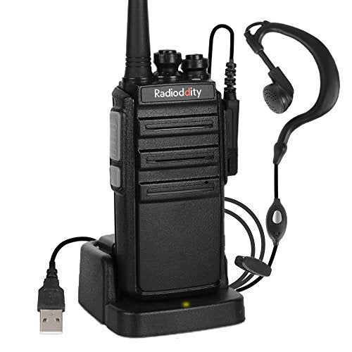 Radioddity GA-2S Walkie Talkies 6-Pack for Adults, Chirp Compatible, 3-Mile Range, USB-C Charging