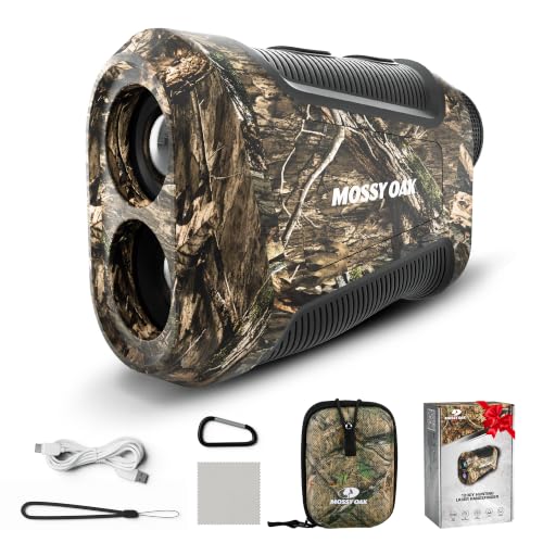Mossy Oak 1200Y Laser Rangefinder for Hunting & Outdoor Use