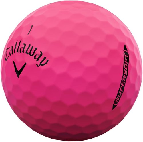 Callaway Golf Supersoft Golf Balls - Enhanced Distance & Soft Feel | 2025 Edition