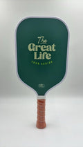 Elite Performance Pickleball Paddle | 3K Carbon Fiber | USAPA Approved | 16mm Honeycomb Core w/ 6" Handle | Lightweight 8.1 oz | Retro Design. Includes Single Paddle + Neoprene Cover (Dark Green)