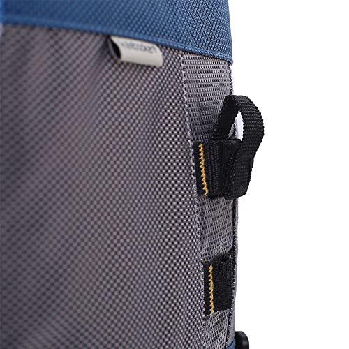Blue Fishing Lure Bag Organizer Tackle Binder Waterproof Storage Case