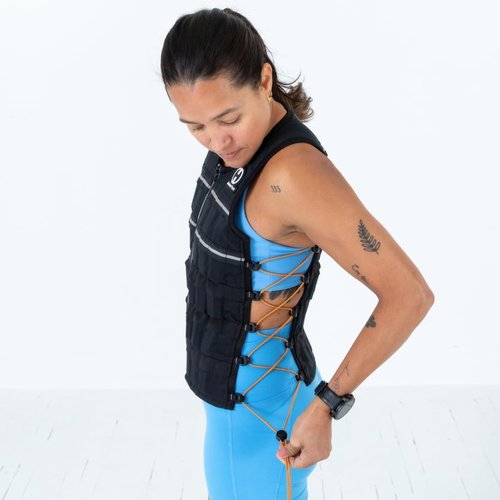 Hyperwear HyperVest ELITE Adjustable Weighted Vest - Thin Steel Weights & Stretch CORDURA Fabric | Ideal for Walking, Running, Strength Training