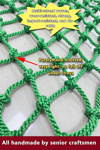 Heavy-Duty Climbing Net for Kids & Adults 3x9ft, 600lb Capacity, Premium Polyester Rope