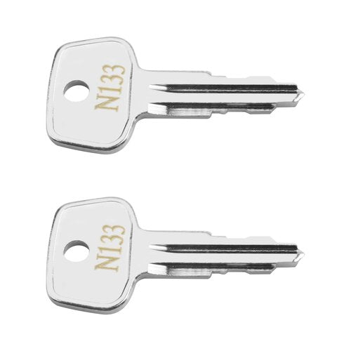 N133 Key Replacement for Thule Rack Core, Key Cylinder for Bike Rack Lock, Roof Cargo Lock, Roof Rack Locks, Cross Bars, Towers, Ski Rack Etc