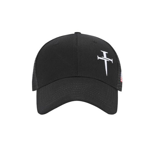 3 Nails Cross Hat Christian Hat for Men Women Christian Gifts for Women Men Black