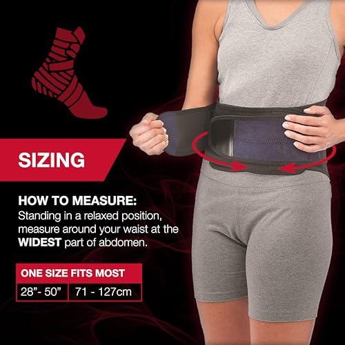 Adjustable Lumbar Back Brace Support Belt for Lower Back Pain Relief