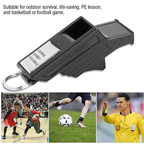 Sport Whistle for Coaches Referees Lifeguards - Clear Sound, Portable Rope