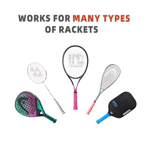 ORBEIN Orange Tennis Grip Tape - Tennis Overgrip for Tennis Racquet - Tennis Racket Grip Tape - Pickleball Paddle Grip Tape