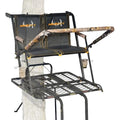 Muddy 20ft Nexus XTL 2-Person Outdoor Hunting Ladder Tree Stand with Flex-Tek Seat