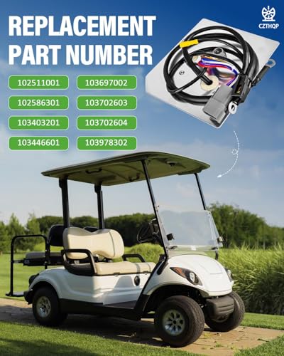 CZTHQP 102511001 On Board Computer for Club Car 48V Golf Cart 2004-2015