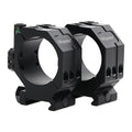 Wheeler 2-Piece Picatinny Rail Scope Rings with Anti-Cant Indicator for Leveling, Shooting
