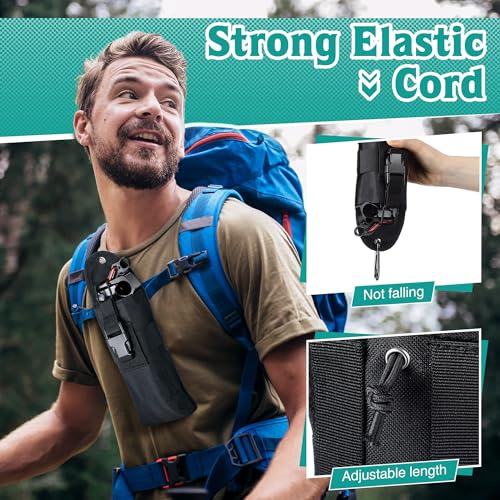 Bear Spray Holster with Quick Release Buckle - Black - for 7.9 & 9.2 fl oz Canisters